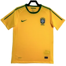 Koszulka Brazylia Retro 2010 Domowa Męska