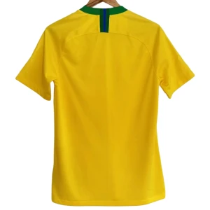 Koszulka Brazylia Retro 2018 Domowa Męska