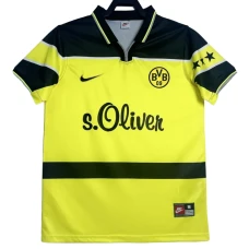 Koszulka BVB Borussia Dortmund Retro 1997-98 Domowa Męska