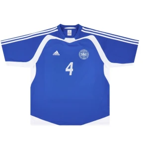 Koszulka Dania 2004 Mistrzostwa Europy Alternatywna