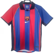 Koszulka FC Barcelona Retro 2001-02 Domowa Męska