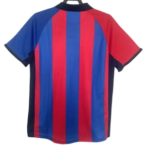 Koszulka FC Barcelona Retro 2001-02 Domowa Męska