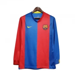 Koszulka FC Barcelona Retro 2006-07 Domowa Męska Długi Rękaw