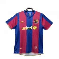 Koszulka FC Barcelona Retro 2007-08 Domowa Męska