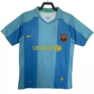 Koszulka FC Barcelona Retro 2007-08 Wyjazdowa Męska