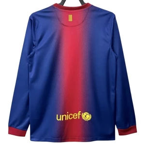Koszulka FC Barcelona Retro 2012-13 Domowa Męska Długi Rękaw
