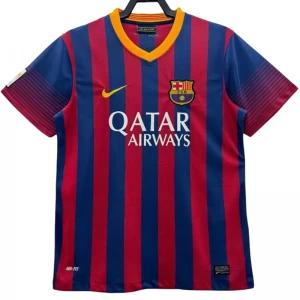 Koszulka FC Barcelona Retro 2013-14 Domowa Męska