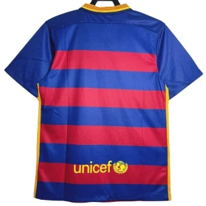 Koszulka FC Barcelona Retro 2015-16 Domowa Męska