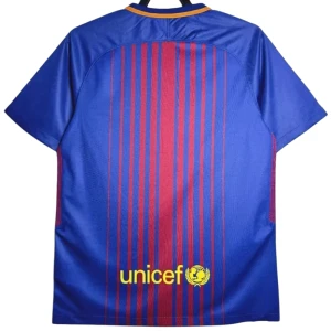 Koszulka FC Barcelona Retro 2017-18 Domowa Męska