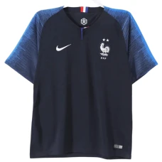 Koszulka Francja World Cup Retro 2018 Domowa Męska