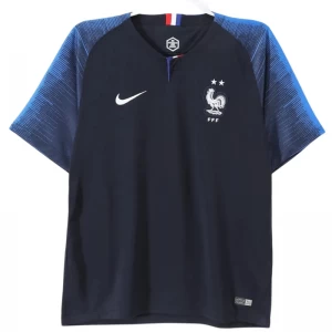 Koszulka Francja World Cup Retro 2018 Domowa Męska