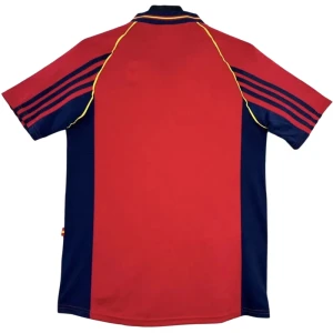 Koszulka Hiszpania Retro 1998 Domowa Męska