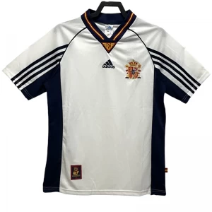 Koszulka Hiszpania Retro 1998 Wyjazdowa Męska