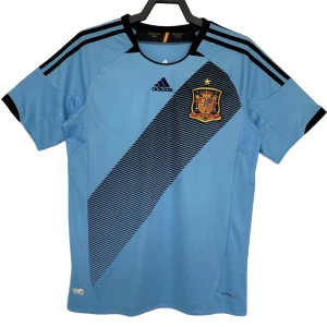 Koszulka Hiszpania Retro 2012 Wyjazdowa Męska