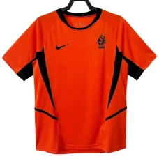 Koszulka Holandia Retro 2002 Domowa Męska