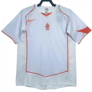 Koszulka Holandia Retro 2004 Wyjazdowa Męska