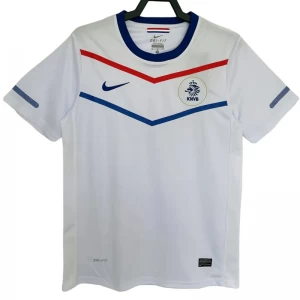 Koszulka Holandia Retro 2010 Wyjazdowa Męska