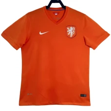 Koszulka Holandia Retro 2014 Domowa Męska