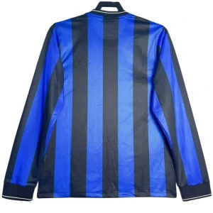 Koszulka Inter Mediolan Champions League Final Retro 2010-11 Domowa Męska Długi Rękaw