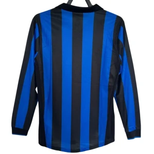 Koszulka Inter Mediolan Retro 1998-99 Domowa Męska Długi Rękaw