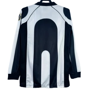 Koszulka Juventus FC Retro 1997-98 Domowa Męska Długi Rękaw