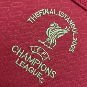 Koszulka Liverpool FC Champions League Final Retro 2004-06 Domowa Męska Długi Rękaw