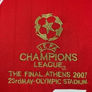 Koszulka Liverpool FC Champions League Final Retro 2006-08 Domowa Męska