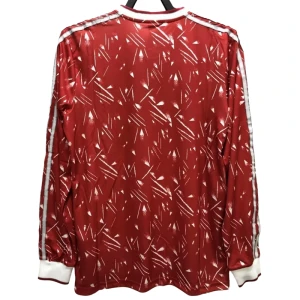 Koszulka Liverpool FC Retro 1989-91 Domowa Męska Długi Rękaw