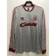 Koszulka Liverpool FC Retro 1989-91 Wyjazdowa Męska Długi Rękaw