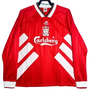 Koszulka Liverpool FC Retro 1993-95 Domowa Męska Długi Rękaw