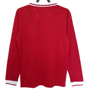 Koszulka Liverpool FC Retro 1996-98 Domowa Męska Długi Rękaw