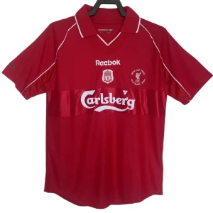 Koszulka Liverpool FC Retro 2000-01 Domowa Męska