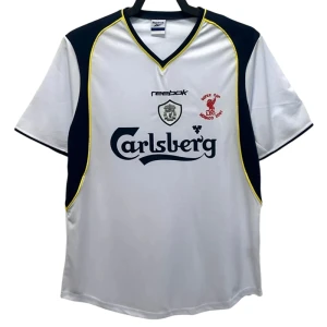 Koszulka Liverpool FC Retro 2001-02 Wyjazdowa Męska