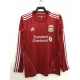 Koszulka Liverpool FC Retro 2010-11 Domowa Męska Długi Rękaw