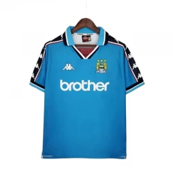 Koszulka Manchester City Retro 1997-98 Domowa Męska