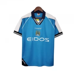 Koszulka Manchester City Retro 1999-00 Domowa Męska