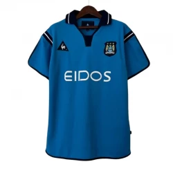 Koszulka Manchester City Retro 2001-02 Domowa Męska