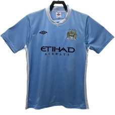 Koszulka Manchester City Retro 2011-12 Domowa Męska