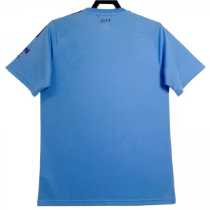 Koszulka Manchester City Retro 2019-20 Domowa Męska