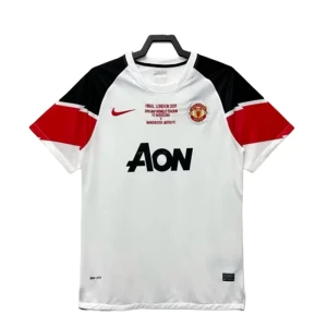 Koszulka Manchester United Champions League Final Retro 2011-12 Wyjazdowa Męska