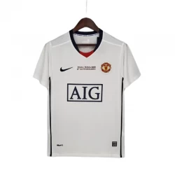 Koszulka Manchester United Champions League Finale Retro 2008-09 Wyjazdowa Męska
