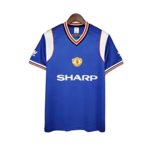 Koszulka Manchester United Retro 1985-86 Wyjazdowa Męska