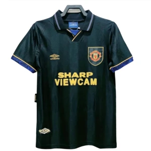 Koszulka Manchester United Retro 1993-94 Wyjazdowa Męska