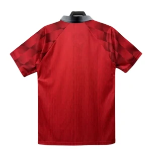 Koszulka Manchester United Retro 1996-97 Domowa Męska