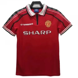 Koszulka Manchester United Retro 1998-99 Domowa Męska