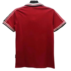 Koszulka Manchester United Retro 1998-99 Domowa Męska