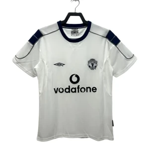 Koszulka Manchester United Retro 1999-00 Wyjazdowa Męska