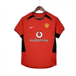 Koszulka Manchester United Retro 2002-03 Domowa Męska