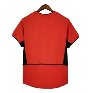 Koszulka Manchester United Retro 2002-03 Domowa Męska