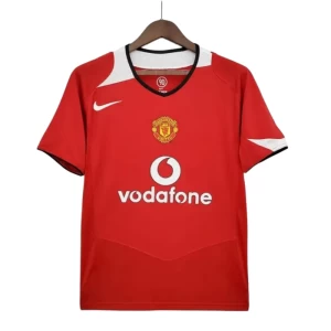 Koszulka Manchester United Retro 2004-05 Domowa Męska